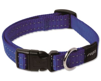 Obojok pre psa nylonový - Rogz Utility - modrý - 1,6 x 26 - 40 cm
