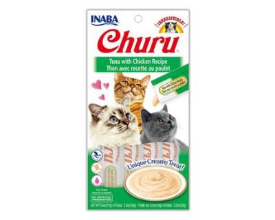 Churu Cat Purée Tuna with Chicken 4x14g