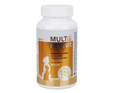 MULTIcanevit tablety pro psy a kočky 80 tbl