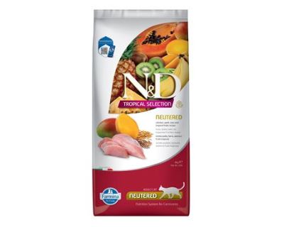 N&D TROPICAL SELECTION CAT Neutered Chicken 1,5kg