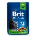 Brit Premium Cat kapsička Chicken Slices for steril 100 g