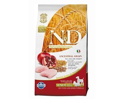 N&D Low Grain Dog Senior S / M Chicken & Pomegr. 800 g