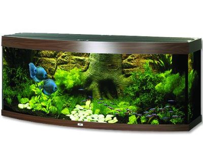 Juwel Vision 450 akvárium set tmavo hnedý 151x61x64 cm, objem 450 l