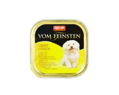 Animonda Vom Feinsten Light Paštéta - morka & syr pre psov s nadváhou 150 g