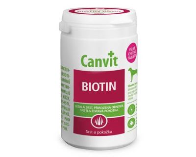 Canvit Biotín - výživový doplnok pre kvalitnú srsť psa 230 g