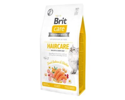 Brit Care Cat GF Haircare Healthy&Shiny Coat 2kg