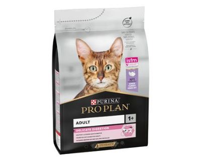ProPlan Cat Delicate Turkey & Rice - morčacie & pre mačky s citlivým trávením 3 kg