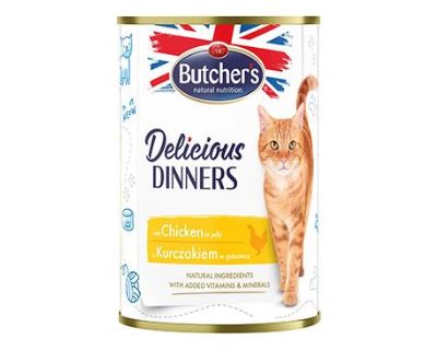 Butcher's Cat Delicious kuřecí v želé konz. 400g
