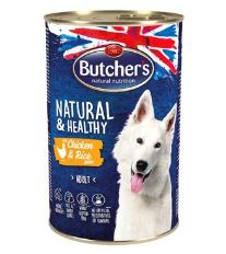 Butcher's Dog Life s hovězím masem a rýží konz. 1200g