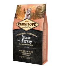 Carnilove Dog Salmon &amp; Turkey for LB Puppies 4kg