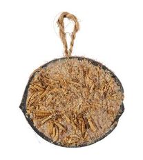 Košík lojový s mouč. červy 200g pro ptáky Zolux