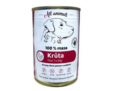 All Animals DOG Krůtí mleté 400g