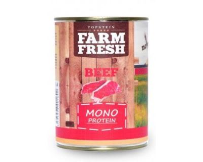 Farm Fresh Dog Monoprotein konzerva Beef 400g