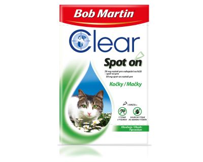 Bob Martin Clear spot on CAT 50mg a.u.v. sol 1x 0,50ml