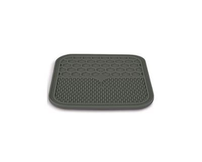 Lízací podložka pro psy SILICONE šedá M Zolux