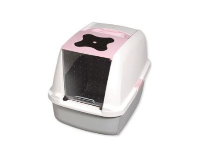 WC kočka kryté domek CATIT Design Růžov 56x38x48cm