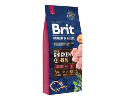 Brit Premium by Nature Dog Junior L 15 kg