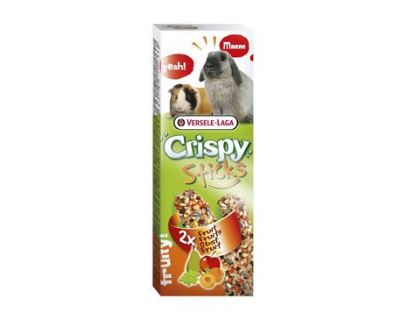 Tyčinky Versele-LAGA Crispy s ovocím pre králiky a morčatá 110 g