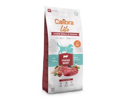 Calibra Dog Life Junior Small&Medium Fresh Beef 2,5kg