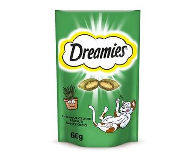 Dreamies kočka pochoutka catnip 60g