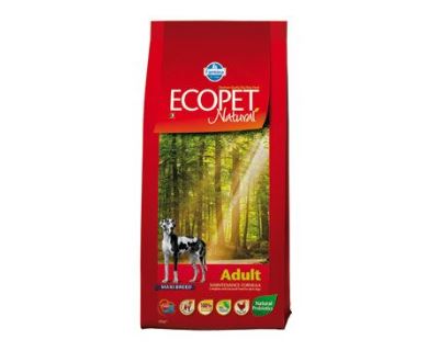 Ecopet Natural Adult Maxi 12kg+2kg ZDARMA