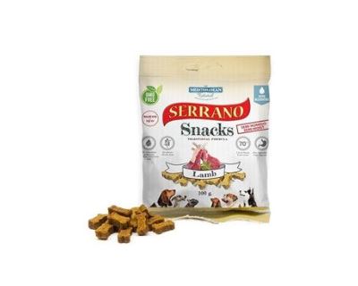 Serrano Snack for Dog-Lamb 100g