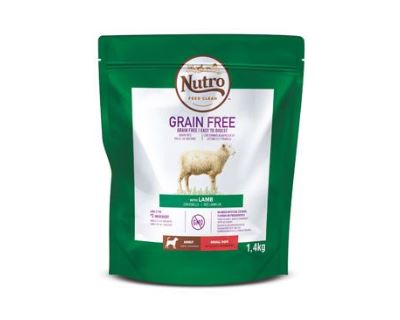 NUTRO Dog Grain Free Adult Small Lamb 1,4kg