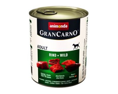 Animonda Gran Carno Konzerva - hovädzie & zverina pre psov 800 g