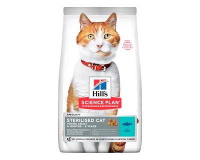 Hill's Fel. Dry Adult Young Sterilised Cat Tuna 10kg