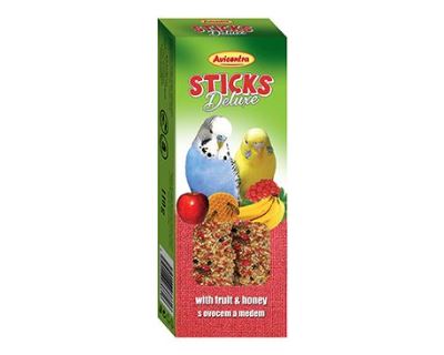 Avicentra tyčinky andulka - ovocie + med 2ks