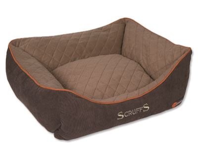 Scruffs Thermal Box Bed Termálne pelech hnedý - veľkosť S, 50x40 cm