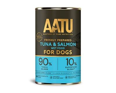 AATU Dog Tuna n Salmon konz. 400g