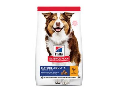 Hill's Can.Dry SP Mature Adult 7+ Medium Chicken