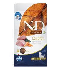 N&amp;D BROWN DOG Adult Mini Lamb&amp; Spirulina&amp;Carrot 2kg