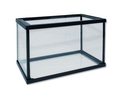 Ante akvárium s rámčekom sklenené bez výbavy