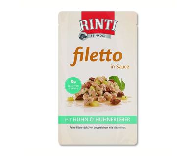 Rinti Filetto kapsička - kura & kuracia pečeň v omáčke 125 g