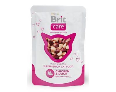 Brit Care Cat kapsa Chicken & Duck Pouch 80 g