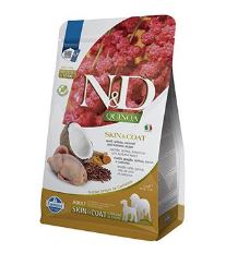 N&amp;D Quinoa DOG Skin&amp;Coat Quail Adult M/L 2,5kg