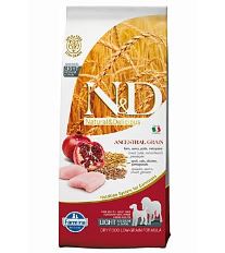 N&amp;D Low Grain Dog Light M/L Chicken &amp; Pomegranate 12 kg