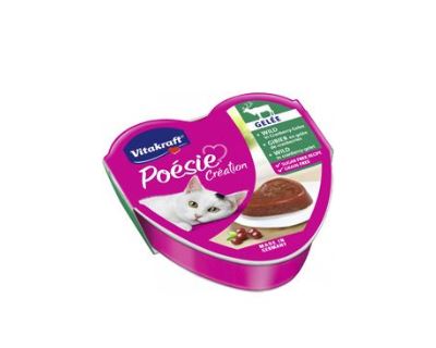 Vitakraft Cat Poésie konz. želé zvěř.,brusinka 85g