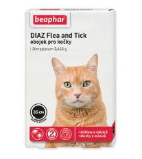 Beaphar Diaz antiparazitný obojok pre mačky, 35 cm