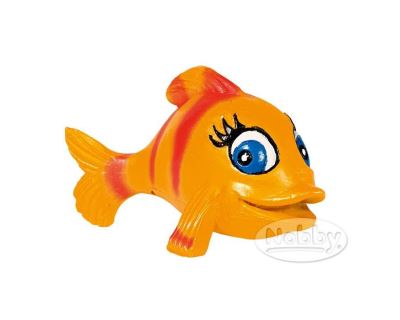 Dekorácia do akvária - Ryba oranžová Nobby 8 x 6 x 6 cm