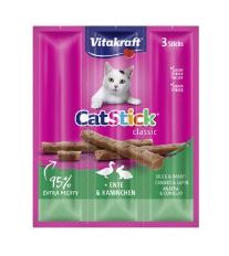 Cat Stick VITAKRAFT Mini Ente + Kaninchen 3 ks