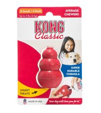 Hračka guma pre malé zvieratá Kong červená