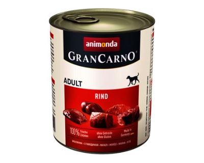 Konzerva pre psov Animonda Gran Carno Adult - hovädzie