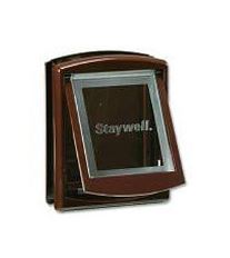 Staywell Dvierka s transparentným flap hnedá typ 755