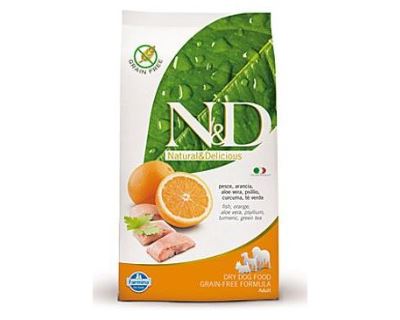 N&D Grain Free Dog Adult Fish & Orange 800 g
