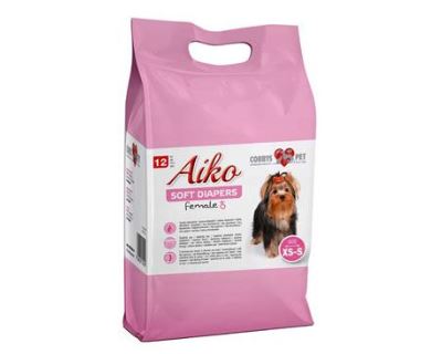 Plenky pro psy Aiko Soft Diapers 20x28cm 12ks