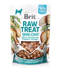 Brit Raw Treat Skin&amp;Coat, Fish&amp;Chicken 40g