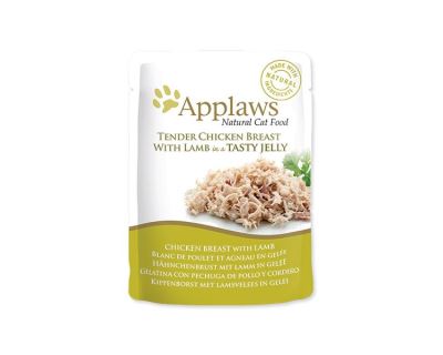 Kapsička APPLAWS Cat Pouch Chicken with Lamb in Jelly 70 g